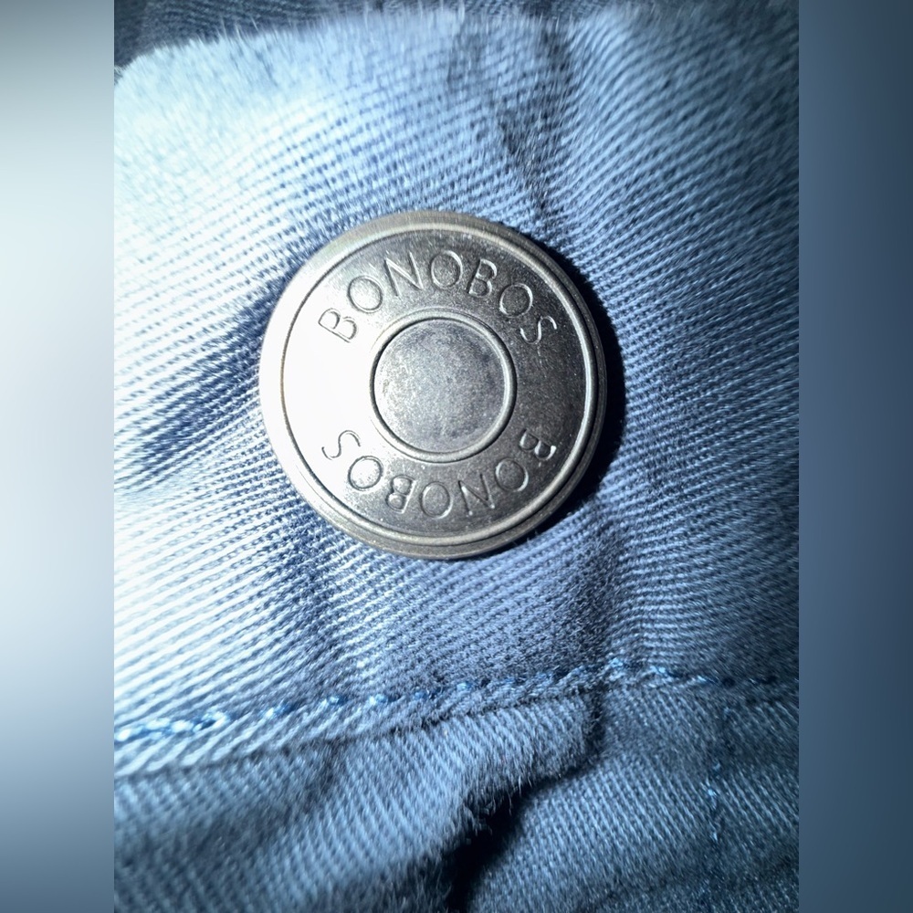 Bonobos Stretch Washed Chino Shorts Navy 31 x 7” Inseam | Classic Summer Staple - Picture 4 of 8